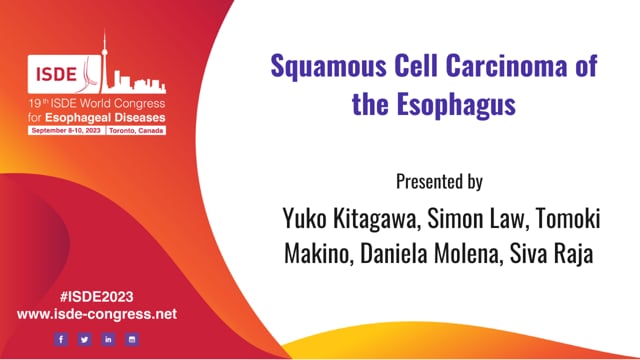 Squamous Cell Carcinoma of the Esophagus