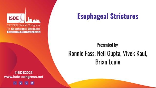 Esophageal Strictures
