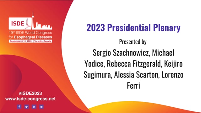 2023 Presidential Plenary
