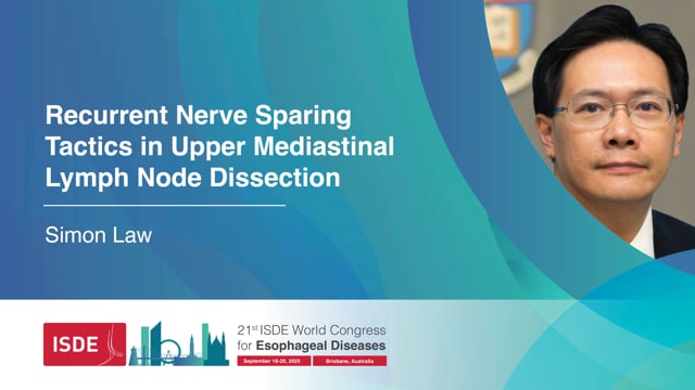 Recurrent Nerve Sparing Tactics in Upper Mediastinal Lymph Node Dissection – Simon Law