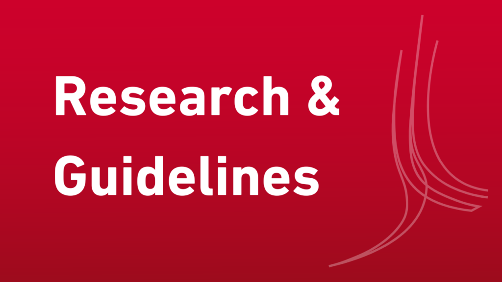 Research and Guidelines