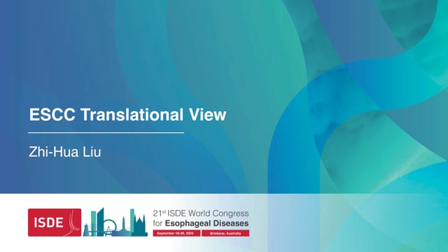 ESCC Translational View - Xiaozheng Kang