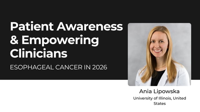 Patient Awareness & Empowering Clinicians - Ania Lipowska